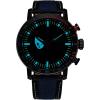imageCitizen Mens EcoDrive SpiderMan Double Vision Black IP Stainless Steel Case Watch Model CA085547W
