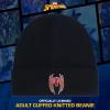 imageConcept One Marvel SpiderMan Beanie Hat Game Logo Winter Knit Cap with CuffBlue