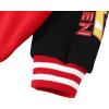 imageDisney Marvel Spider Man Bomber Jacket Toy Story Cars Mcqueen Varsity Cardigan Lightweight Coat Snap Button Sweatshirts 213YCars Lightning Mcqueenred