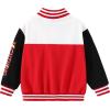 imageDisney Marvel Spider Man Bomber Jacket Toy Story Cars Mcqueen Varsity Cardigan Lightweight Coat Snap Button Sweatshirts 213YCars Lightning Mcqueenred