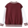 imageDisney Marvel Spider Man Bomber Jacket Toy Story Cars Mcqueen Varsity Cardigan Lightweight Coat Snap Button Sweatshirts 213YMarvel Iron Manburgundy