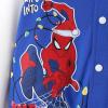 imageDisney Marvel Spider Man Bomber Jacket Toy Story Cars Mcqueen Varsity Cardigan Lightweight Coat Snap Button Sweatshirts 213YSpidermanblue