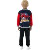 imageDisney Marvel Spider Man Bomber Jacket Toy Story Cars Mcqueen Varsity Cardigan Lightweight Coat Snap Button Sweatshirts 213YSpidermandeep Blue