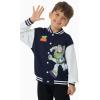 imageDisney Marvel Spider Man Bomber Jacket Toy Story Cars Mcqueen Varsity Cardigan Lightweight Coat Snap Button Sweatshirts 213YToy Buzz Lightyeardeep Blue