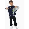 imageDisney Marvel Spider Man Bomber Jacket Toy Story Cars Mcqueen Varsity Cardigan Lightweight Coat Snap Button Sweatshirts 213YToy Buzz Lightyeardeep Blue