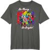 imageMarvel Avengers Christmas Holiday Retro Be Merry Be Bright TShirtAsphalt Grey