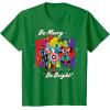 imageMarvel Avengers Christmas Holiday Retro Be Merry Be Bright TShirtKelly Green
