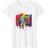 imageMarvel Avengers Christmas Holiday Retro Be Merry Be Bright TShirtWhite