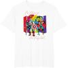 imageMarvel Avengers Christmas Holiday Retro Be Merry Be Bright TShirtWhite