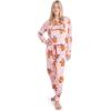 imageMarvel Avengers Christmas Womens Pajama Shirt and Pants AdultPink