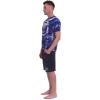 imageMarvel Avengers SpiderMan Thor Captain America Adult Tie Dye Pajama Shirt ampamp ShortsBlack  Purple