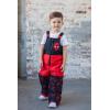 imageMarvel Avengers SpiderMan Zip Up Winter Snow Bib Ski Pants Toddler to Big KidRed
