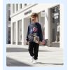 imageMarvel Avengers Spiderman Iron Man Captain America Venom Boy Girl Hoodie Graphic Sweatshirt Lightweight Cloth Pullover 29YCaptain Americadeep Blue