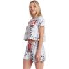 imageMarvel Avengers Thor Love ampamp Thunder SheHulk Guardians of the Galaxy Groot Womens Pajama Shirt and Shorts Sleep Set AdultWhite