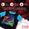 imageMarvel Boys 2Piece Loosefit Set Superhero Pajamas Soft ampamp Cute for KidsHeroes Avenged