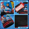 imageMarvel Boys Hat and Gloves Set for Boys Kids Winter Beanie Hat Cold Weather Accessories Set Avengers GiftsBlack Avengers 2 Pcs
