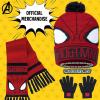 imageMarvel Boys Hat and Gloves Set for Boys Kids Winter Beanie Hat Cold Weather Accessories Set Avengers GiftsRed Spiderman 3 Pcs