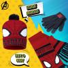 imageMarvel Boys Hat and Gloves Set for Boys Kids Winter Beanie Hat Cold Weather Accessories Set Avengers GiftsRed Spiderman 3 Pcs