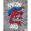 imageMarvel Christmas Halloween July 4th Fathers Day Matching Family TShirt Toddler to Adult Sizes 2T  2XLSpiderman  Amazing Dad