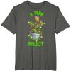 imageMarvel Christmas I Am Groot Cartoon TShirtAsphalt Grey