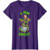 imageMarvel Christmas I Am Groot Cartoon TShirtPurple