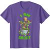 imageMarvel Christmas I Am Groot Cartoon TShirtPurple Heather