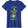 imageMarvel Christmas I Am Groot Cartoon TShirtRoyal Blue