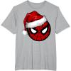 imageMarvel Christmas SpiderMan Santa Hat TShirtHeather Grey