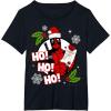 imageMarvel Deadpool Santa Naughty List Christmas Graphic TShirtBlack