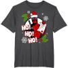 imageMarvel Deadpool Santa Naughty List Christmas Graphic TShirtDark Heather Grey