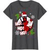 imageMarvel Deadpool Santa Naughty List Christmas Graphic TShirtDark Heather Grey