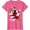 imageMarvel Deadpool Santa Naughty List Christmas Graphic TShirtPink Heather