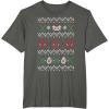 imageMarvel Deadpool Weapons Ugly Christmas Sweater TShirtAsphalt Grey