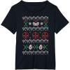 imageMarvel Deadpool Weapons Ugly Christmas Sweater TShirtBlack