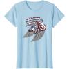 imageMarvel Falcon Winter Soldier Captain America Sam Wilson V3 TShirtBaby Blue