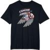 imageMarvel Falcon Winter Soldier Captain America Sam Wilson V3 TShirtBlack