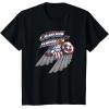 imageMarvel Falcon Winter Soldier Captain America Sam Wilson V3 TShirtBlack