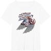 imageMarvel Falcon Winter Soldier Captain America Sam Wilson V3 TShirtWhite