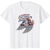 imageMarvel Falcon Winter Soldier Captain America Sam Wilson V3 TShirtWhite