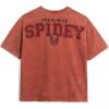 imageMarvel French Terry Drop Shoulder Vintage TShirt Adult Sizes XSmall  2XLRust Red  Spiderman