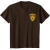 imageMarvel Guardians of the Galaxy Holiday Special Badge V2 TShirtBrown