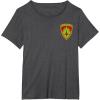imageMarvel Guardians of the Galaxy Holiday Special Badge V2 TShirtDark Heather Grey