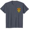 imageMarvel Guardians of the Galaxy Holiday Special Badge V2 TShirtHeather Blue