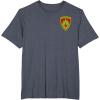 imageMarvel Guardians of the Galaxy Holiday Special Badge V2 TShirtHeather Blue
