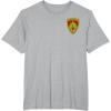 imageMarvel Guardians of the Galaxy Holiday Special Badge V2 TShirtHeather Grey