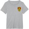 imageMarvel Guardians of the Galaxy Holiday Special Badge V2 TShirtHeather Grey