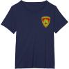 imageMarvel Guardians of the Galaxy Holiday Special Badge V2 TShirtNavy Blue