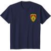 imageMarvel Guardians of the Galaxy Holiday Special Badge V2 TShirtNavy Blue