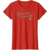 imageMarvel Guardians of the Galaxy Holiday Special Grootings TShirtRed