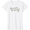 imageMarvel Guardians of the Galaxy Holiday Special Grootings TShirtWhite